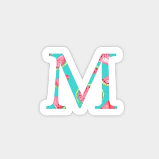 Mu Watermelon Letter Sticker